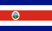  Costa Rica flag