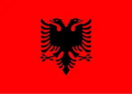 Flaga Albanii